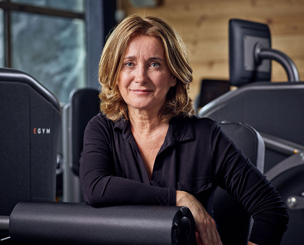 Up2You: Sandrine Gras avec EGYM